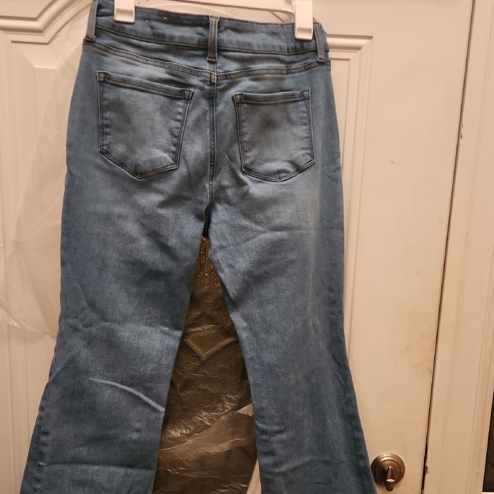 STS Blue Flare Women's Jeans in Light Blue - Picture 3 of 4